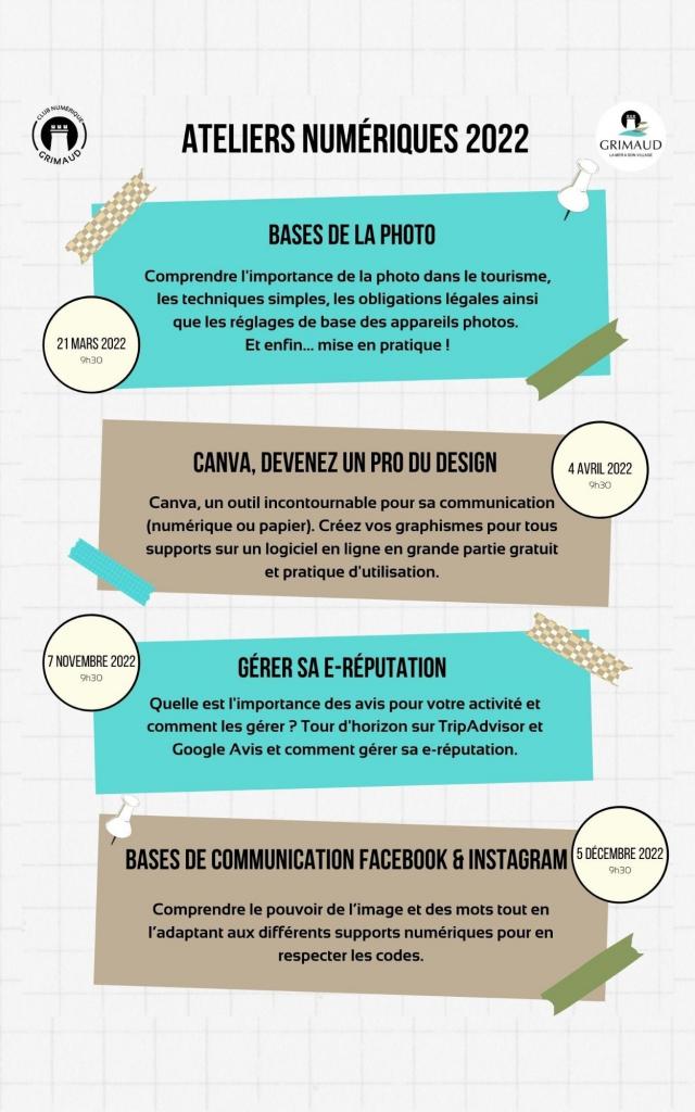 Copie de Ateliers numériques 2022