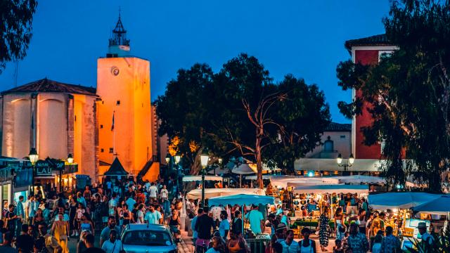 Marche Nocturne Port Grimaud Cote D Azur 15