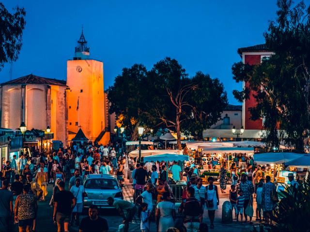 Marche Nocturne Port Grimaud Cote D Azur 15