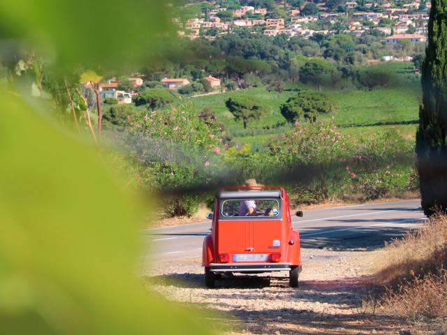 Balade 2cv Grimaud 1